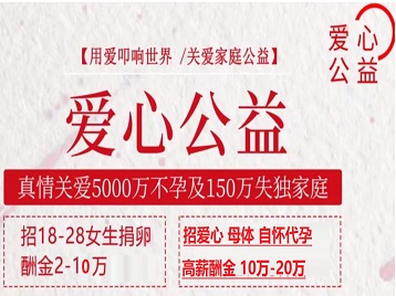 宝山捐卵助孕生子 爱心志愿者招募